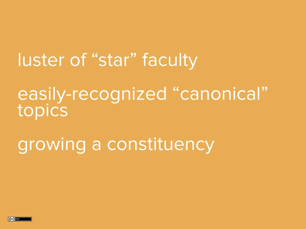 Slide: Attractions of the faculty fellowship model