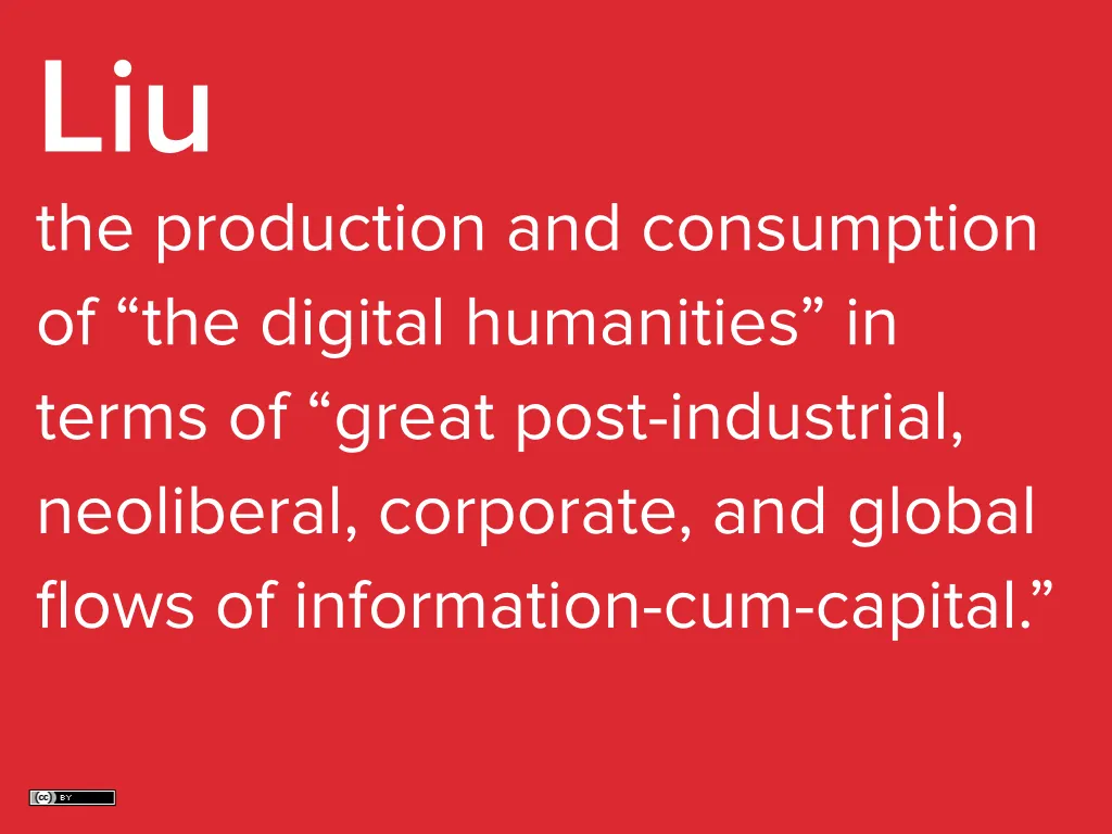 Slide: Quote from Alan Liu