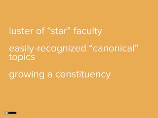 Slide: Attractions of the faculty fellowship model